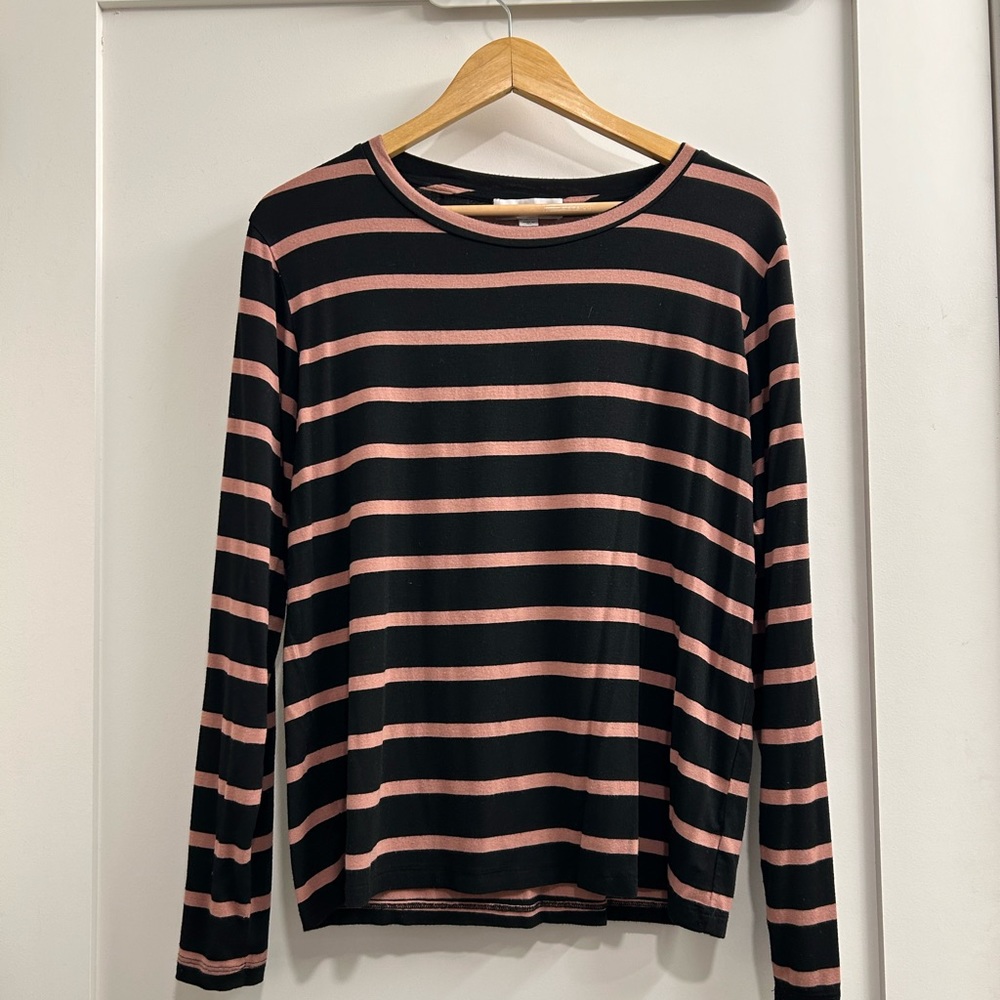 Amour Vert striped knit tee
